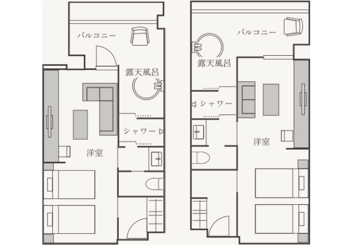 間取り図：洋室